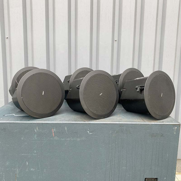 QSC AD-C6T-BK Ceiling Speakers (6-Pack) | Stage Experts