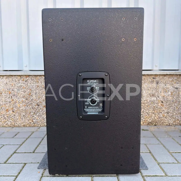 QSC AP-4122m (2) + AP-212sw (2) passive PA system bundle