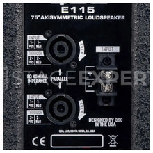 Load image into Gallery viewer, QSC E115 Passive 15-inch Loudspeaker – New in Box
