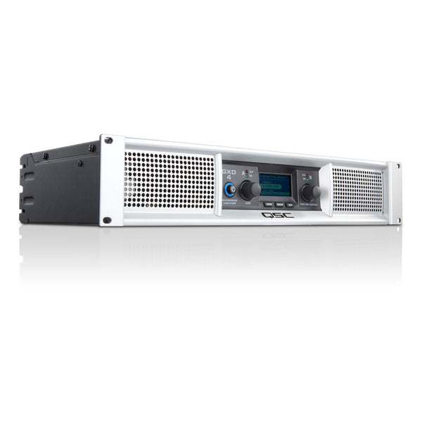 QSC GXD4 Power Amplifier with DSP – Lightweight, Fast Setup