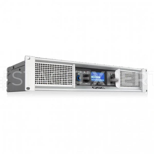 QSC GXD8 Power Amplifier with DSP – Lightweight, Powerful