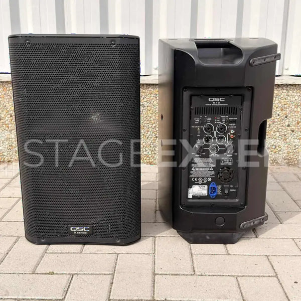 QSC K12 Powered Speakers – Set of 2 | Certified Pre-Owned