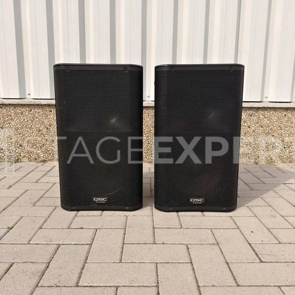 QSC K12 Powered Speakers – Set of 2 | Certified Pre-Owned