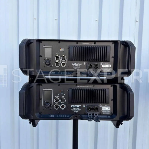 QSC LA108 (4) + KS212C (2) – Ex Demo Line Array Set