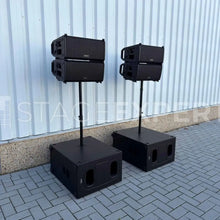 Load image into Gallery viewer, QSC LA108 (4) + KS212C (2) – Ex Demo Line Array Set
