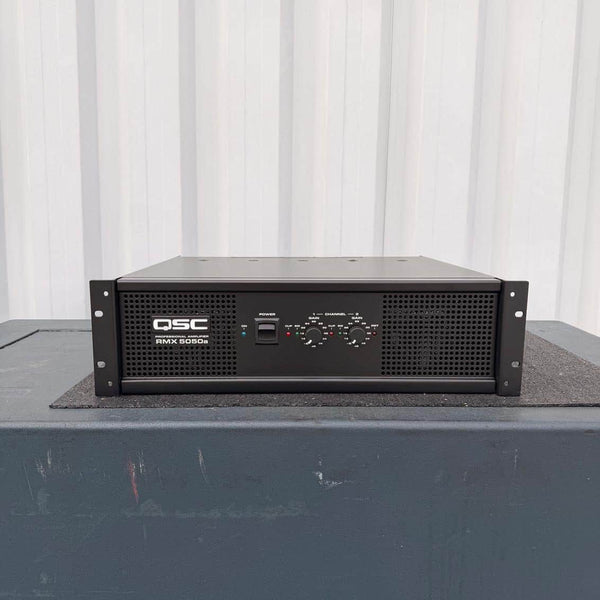 QSC RMX5050a Ex‑Demo 2‑Channel Power Amplifier, 1800 W