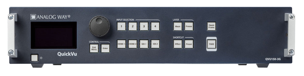 Analog Way QuickVu 3G Seamless Presentation Switcher | 8 inputs