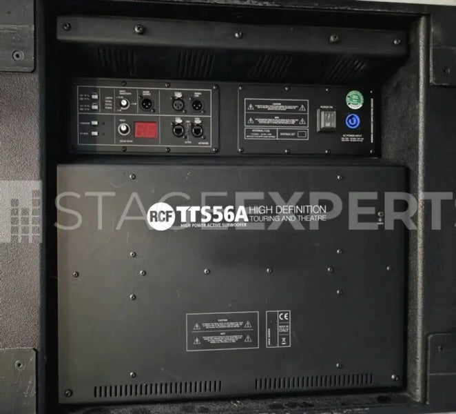 RCF TTS 56-A Dual 21-inch Active Subwoofer with RDNet | Touring