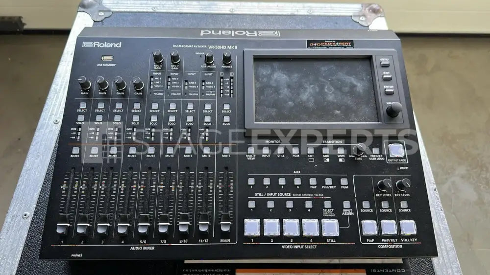 Roland VR-50HD MKII AV Mixer & Streamer – Presentation Switcher