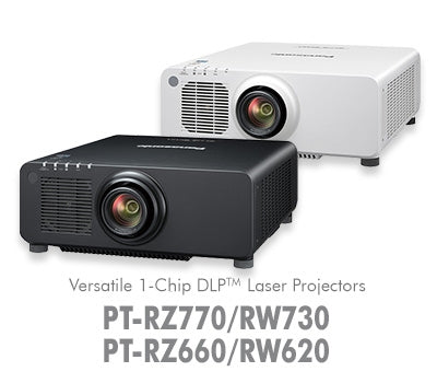 Panasonic PT-RZ660WEJ Laser Projector, 6000 lm WUXGA
