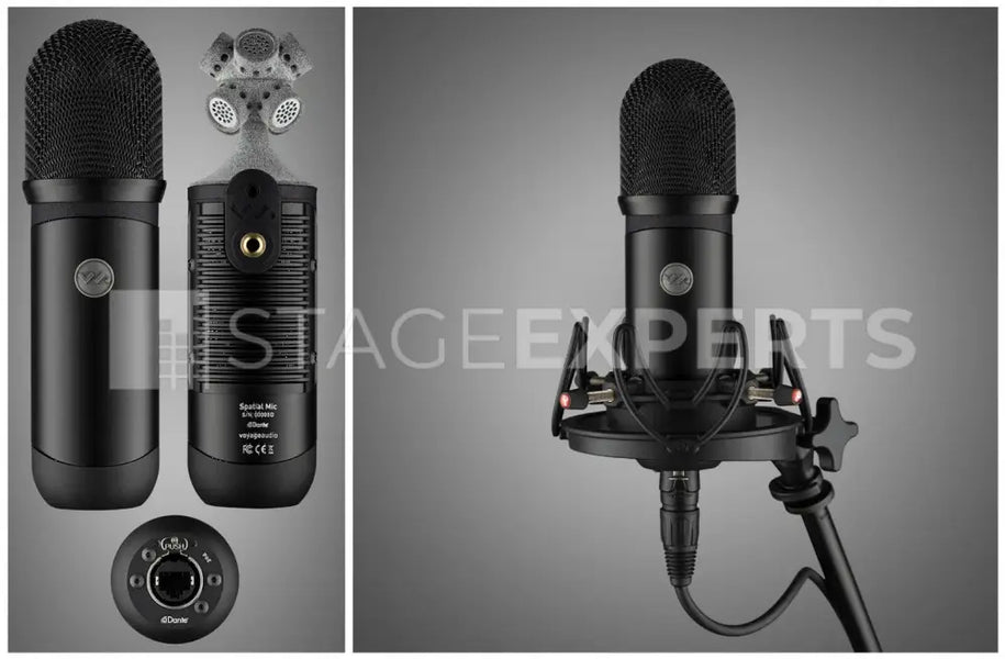 Voyage Audio Spatial Mic Dante – Second‑order Ambisonic