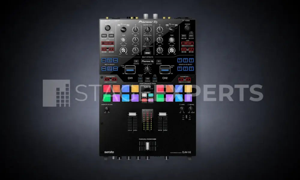 Pioneer DJ DJM-S9 2-channel Scratch Mixer for Serato/rekordbox
