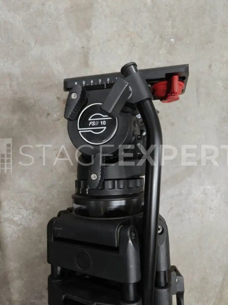 Sachtler FSB 10 Head, 2-Stage ENG Tripod & 7065 S Dolly
