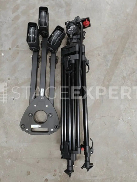 Sachtler FSB 10 Head, 2-Stage ENG Tripod & 7065 S Dolly