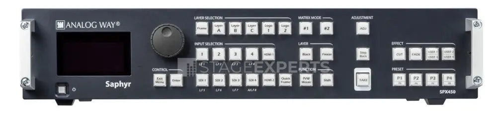 Analog Way Saphyr Presentation Switcher & Scaler – Stage Experts