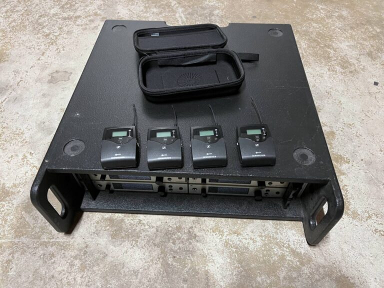 Sennheiser EW 500 G4 CW Beltpack Set – 4ch Wireless System