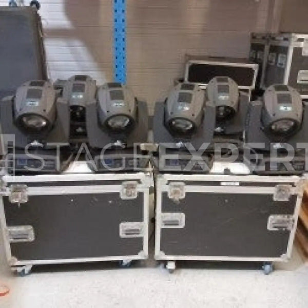 STARWAY Servo Beam 7R – 6 x Moving Beam Lights Set
