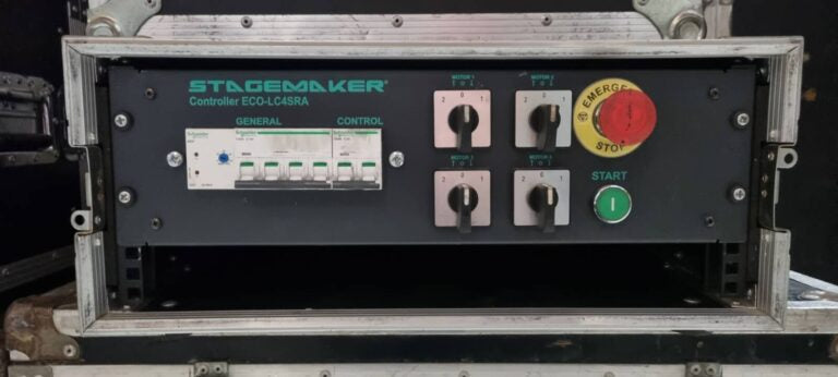 STAGEMAKER COMPACT SM5 Set – 4x 500kg Hoists + 4ch Controller