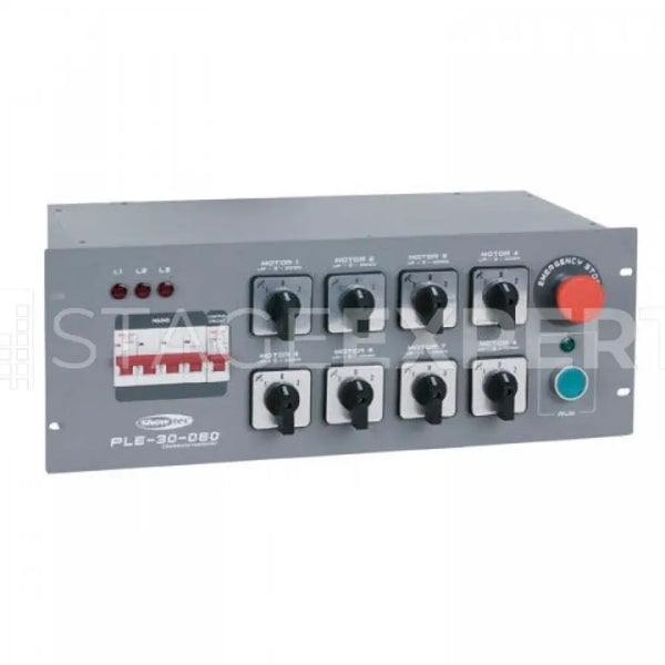 Showtec 8-Channel Chain Hoist Controller, Direct Control