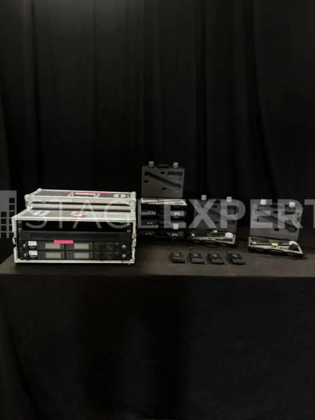 Shure UHF-R UR4D+ 4-Ch Wireless System with UR1/UR2