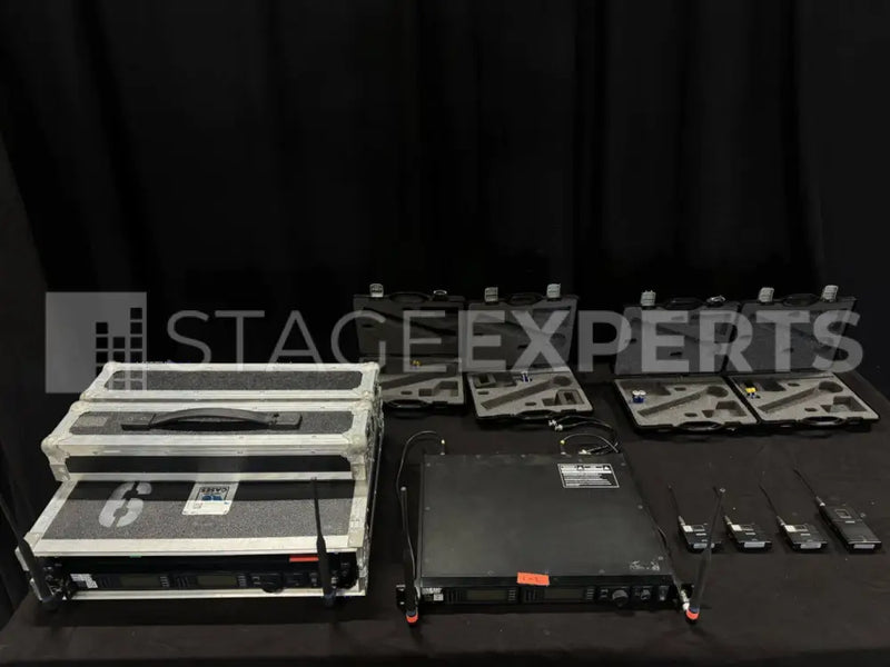 Shure L3E 4-Channel Package - dual receivers, bodypacks included