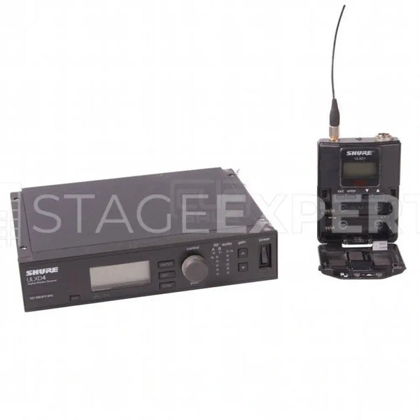 Shure ULXD4/ULXD1 K51 Digital Beltpack Set (606–670 MHz)
