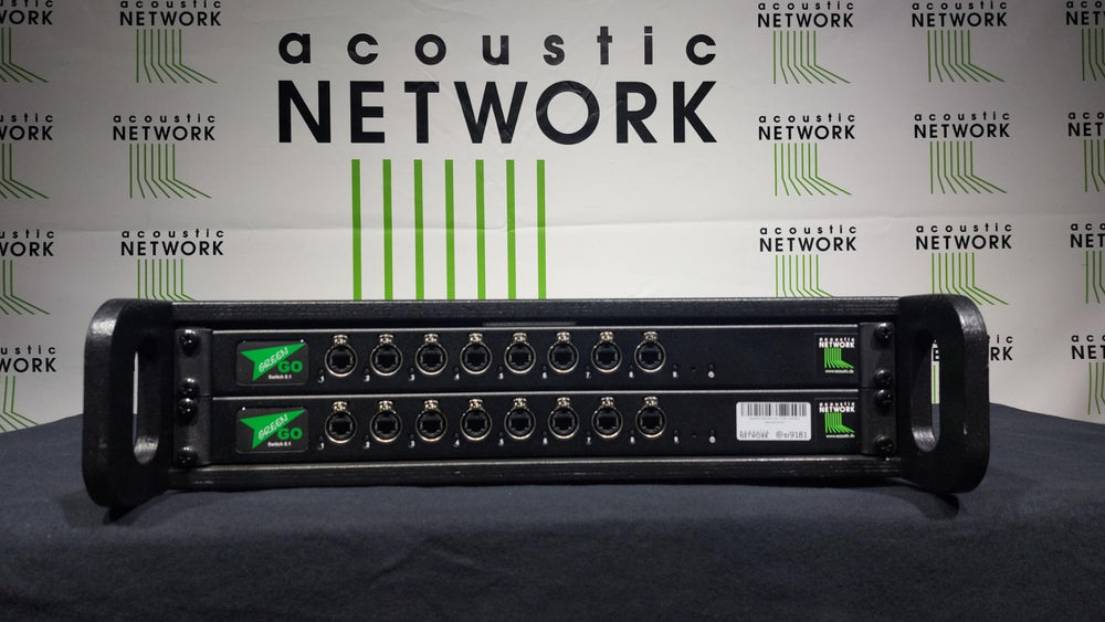 GreenGo SW8.1 19" Network Switch with Ethercon | Used