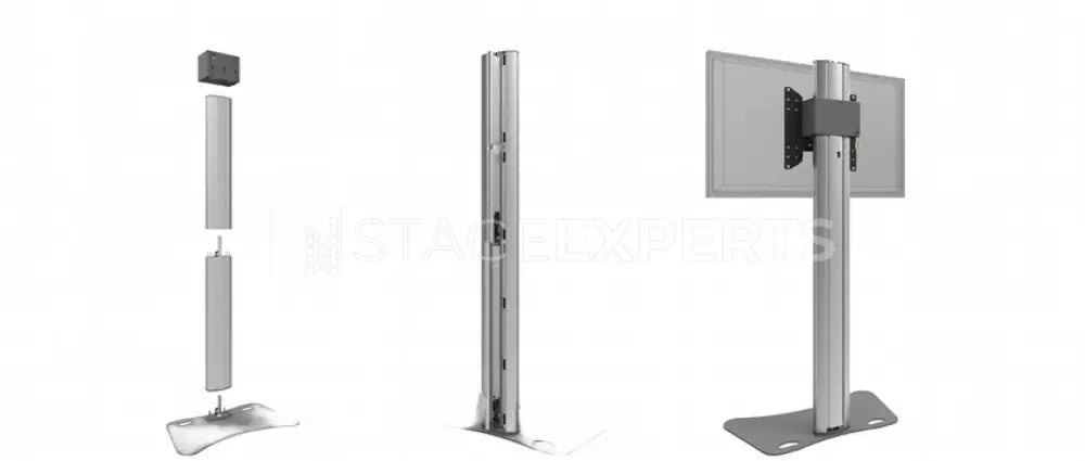 SmartMetals Stand for 65-inch Flat Panels – 3 Units