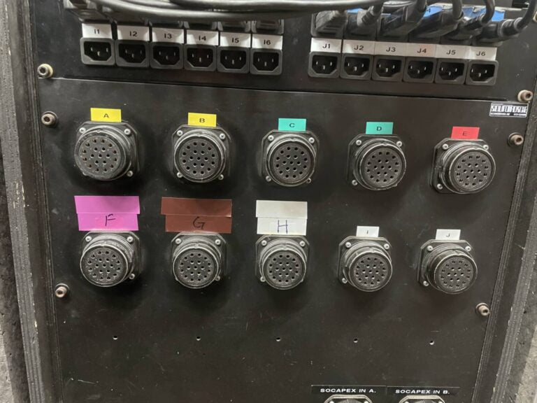 Link Socapex PDU 48ch 125A – Touring Lighting Power Distro
