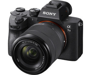 Sony Alpha 7 III full-frame mirrorless camera, 4K