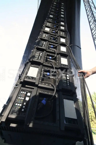 Sound Projects Linex/SP221 line array system, 24 tops + 12 subs