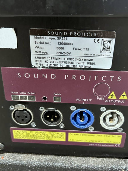 Sound Projects Linex SP221 Line Array – 24 Tops, 12 Subs