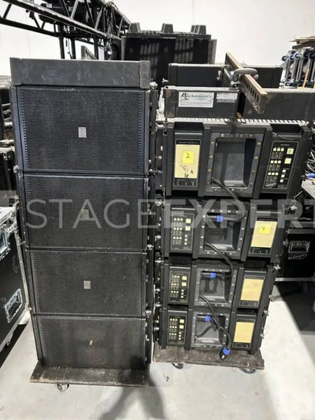 Sound Projects Linex/SP221 line array system, 24 tops + 12 subs