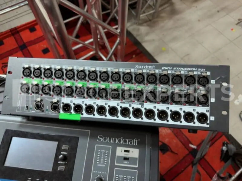 Soundcraft Si Impact + Mini Stagebox 32i Digital Mixer Bundle