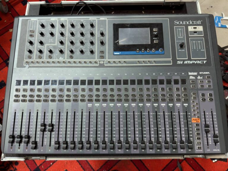 Soundcraft Si Impact + Mini Stagebox 32i Digital Mixer Bundle