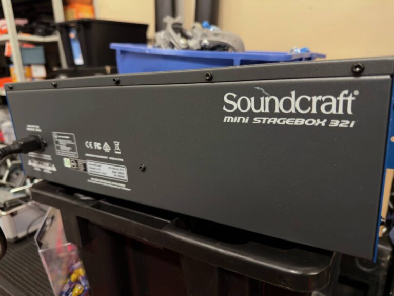 Soundcraft Si Impact + Mini Stagebox 32i Digital Mixer Bundle