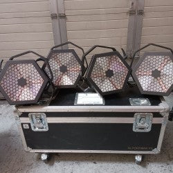 Chauvet Strike 4 LED Blinder – 4‑Cell Warm White Fixture