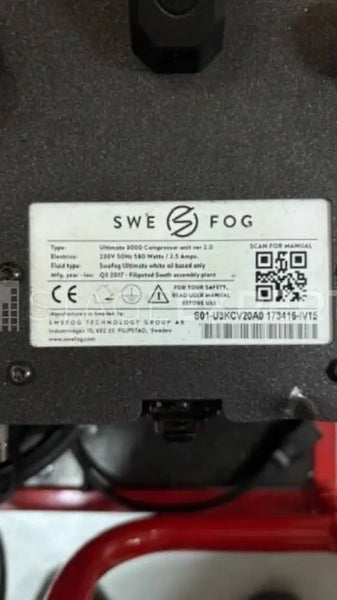 Swefog Ultimate 3000 G4 Professional Hazer - Stage Experts