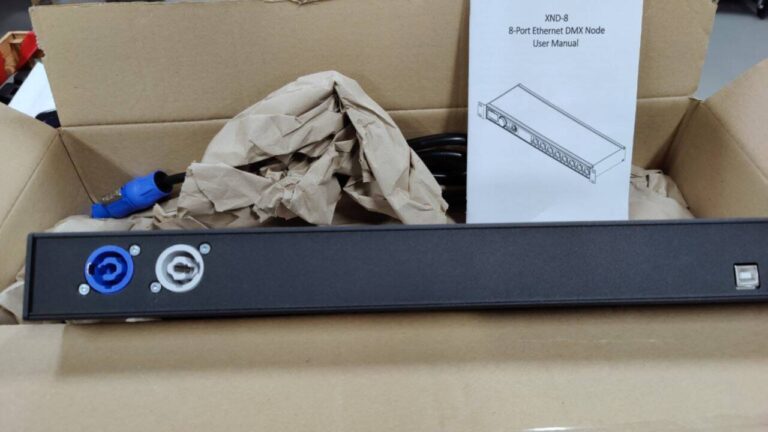 Swisson XND-8R8 Art-Net/sACN 8-Port DMX Node, RDM Ready