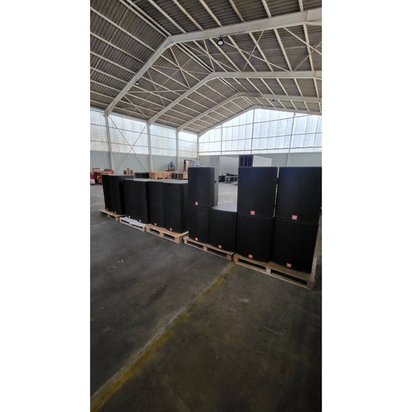JBL Sound System – 7x VS2210-6, 4x VS125HS, 2x SP128S