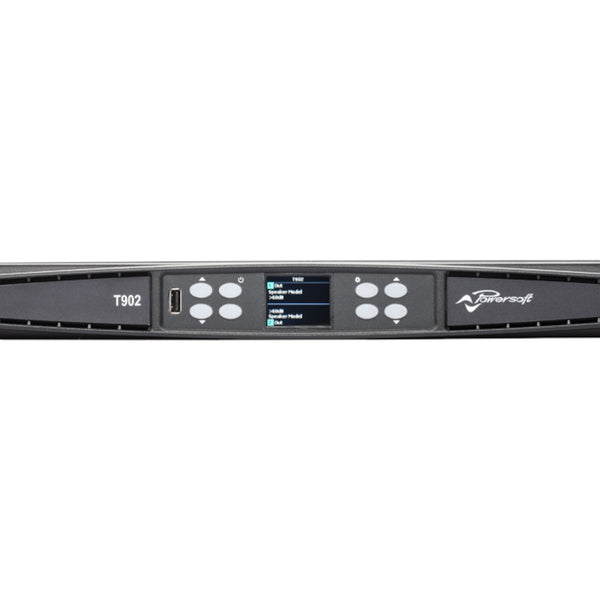 Powersoft T902 DSP + Dante System Amplifier | Stage Experts