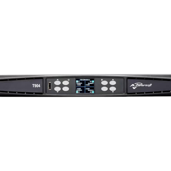 Powersoft T904 DSP + Dante System Amplifier | 4-Channel