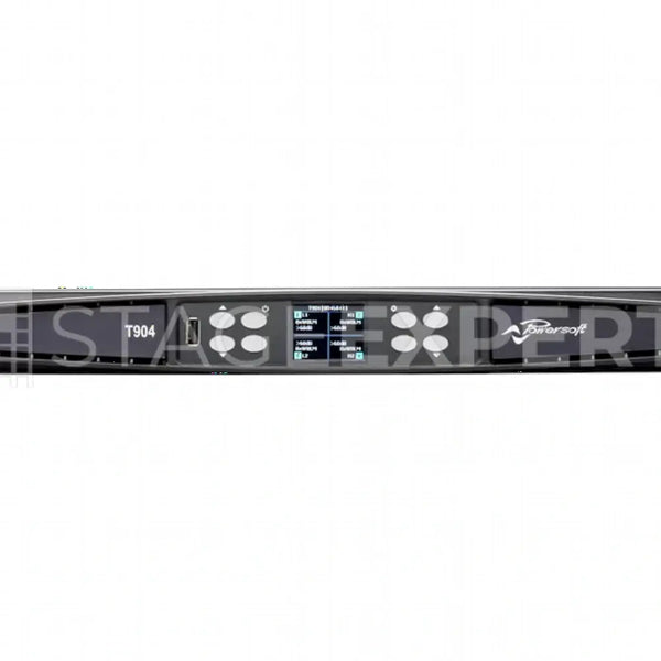 Powersoft T904 DSP + Dante System Amplifier | 4-Channel