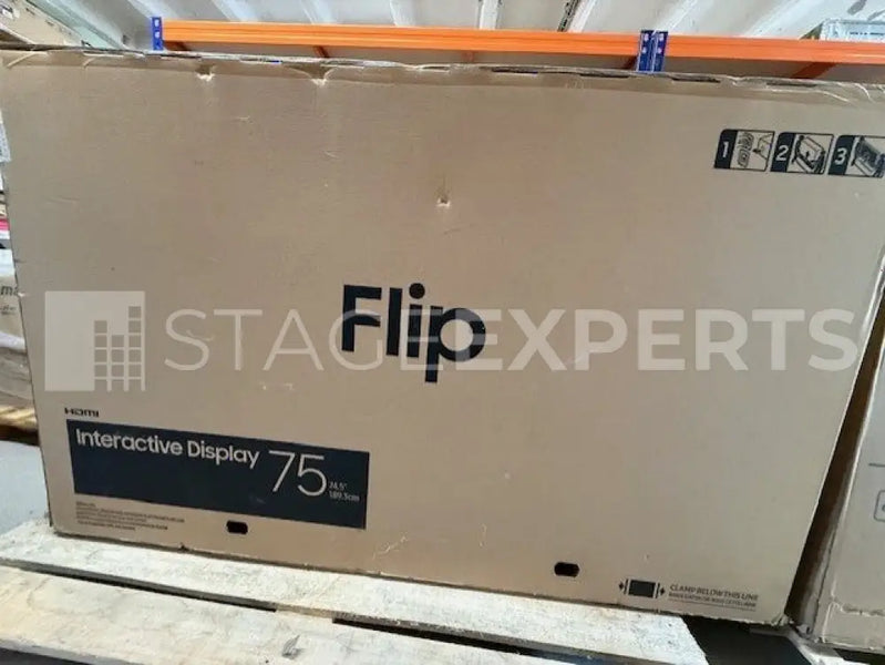 Samsung Interactive Flip 75-inch 4K Display for Meetings