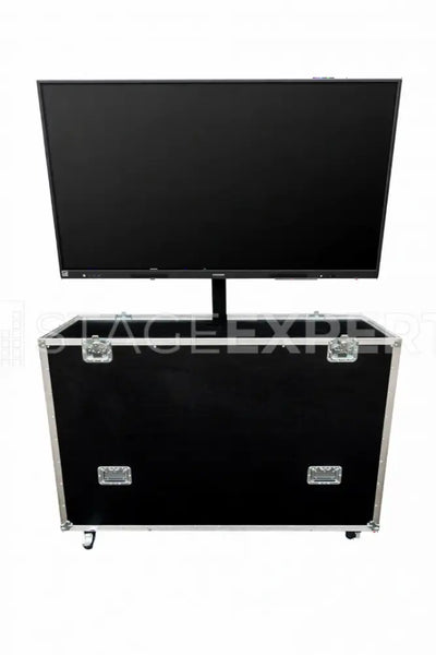 Casebase 55-inch TV Transport Case with Motorised Stand