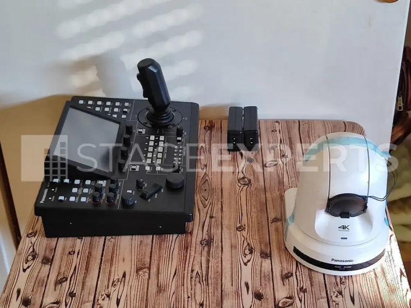 Panasonic AW‑UE50 PTZ + AW‑RP150 Controller 4K IP Kit Bundle