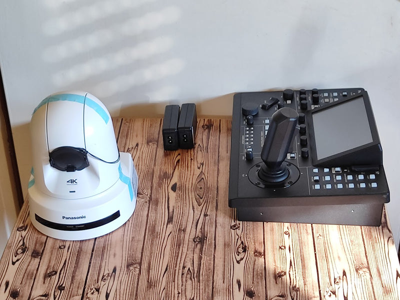 Panasonic AW-UE80 PTZ + AW-RP150 Controller, 4K IP Control