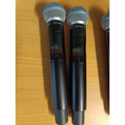 Shure ULXD4 + UR2/Beta58 + UR1 Wireless System (G51)
