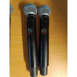 Shure ULXD4 + UR2/Beta58 + UR1 Wireless System (G51)