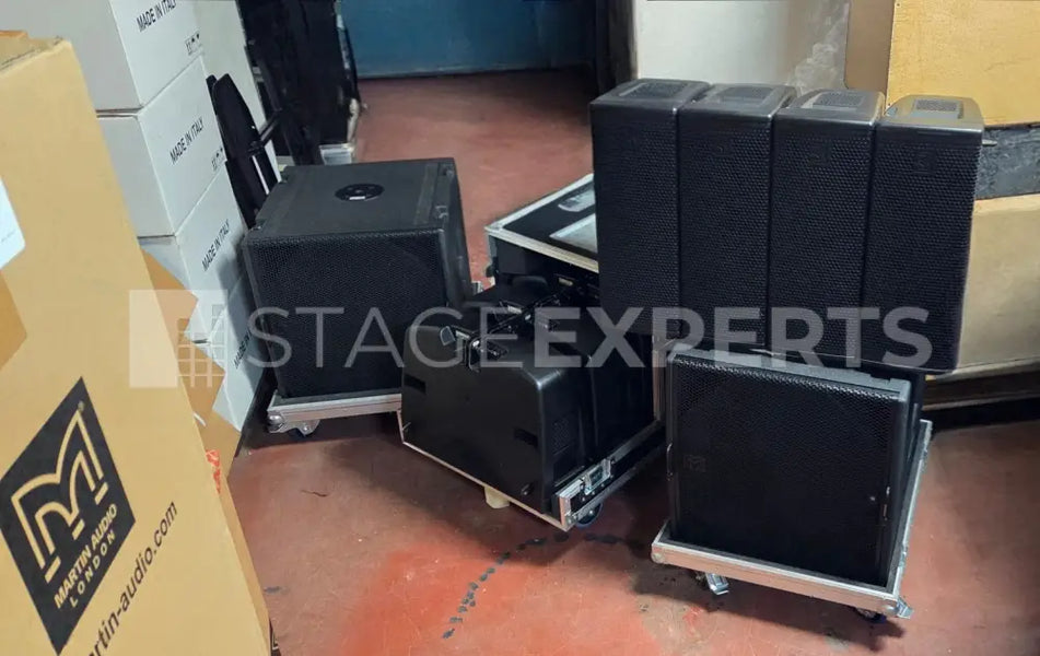Martin Audio MLA Mini system demo bundle with MSX subs – ex-demo